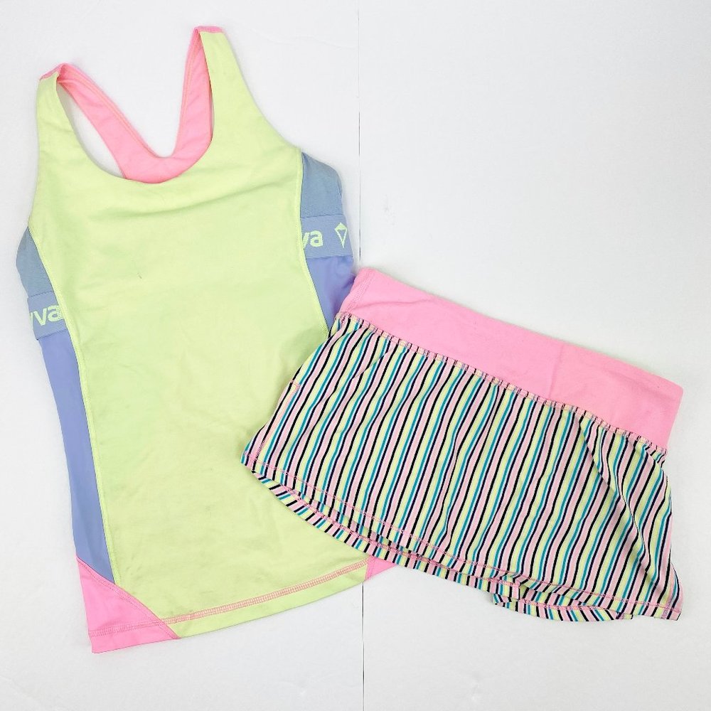 Ivivva x Luluelmon Tank Top Skirt Outfit Set